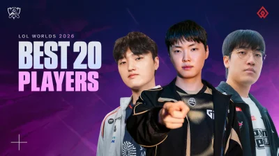 Hotspawn ranks Lol Worlds 2026 Top 20 Players