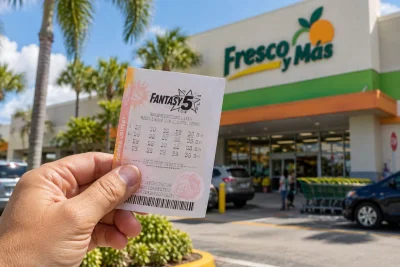 Florida Lottery says Miami Fantasy 5 ticket won $108,768.15
