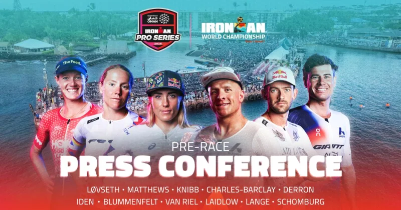 Lucy Charles Barclay heads replay of 2026 IRONMAN press conference