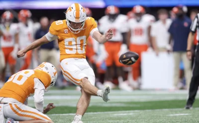Max Gilbert transferred to Arkansas in January and will face Tennessee in Fayetteville