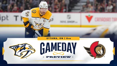 Jayden Struble to make Predators debut in Ottawa — Predators Vs Senators caps Nashville’s eastern Canada road trip