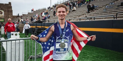 Vinny Mauri’s 2:05:54 at the Glass City Marathon shows why his unusual buildup is getting attention
