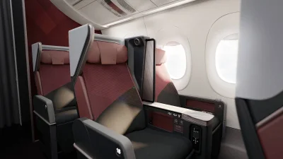 Japan Airlines adds 16-inch 4K screens on Airbus A350 premium economy