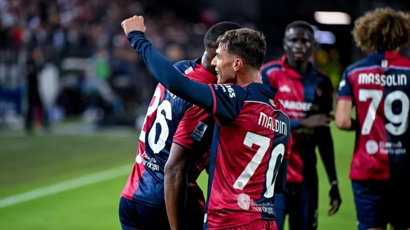 Daniel Maldini Puts Cagliari 1-0 Up Against Juventus