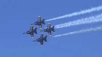 Blue Angels Return Saturday After Fog Delay — Fleet Week Sf Schedule