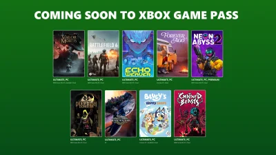 Xbox Game Pass New Games October: Battlefield 6 Joins on October 13