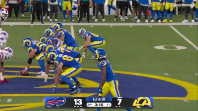 Dewayne Carter's 6-yard sack of Matthew Stafford stands out in Bills-Rams highlights