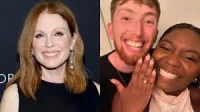 Julianne Moore backs $130 IKEA Kolbjörn shelf in Home Tour