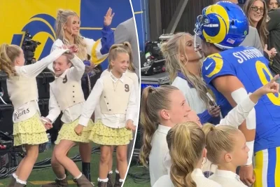 Matthew Stafford Wife video showed a different side of the Rams quarterback — he coached a six-kid flag football team to a championship