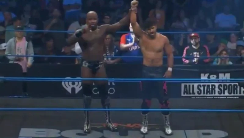 Moose defeats Max Caster at TNA Bound For Glory 2026 — the free agent gets his shot, but the spear ends it