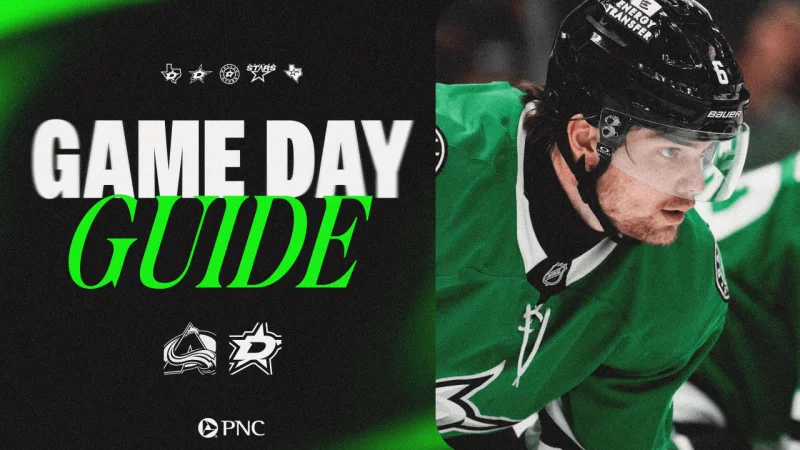 Two-game Avalanche Vs Stars set with Tuesday in Dallas and Wednesday in Denver