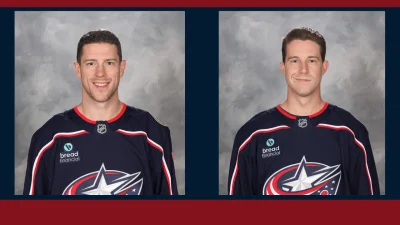 Two sets of lookalikes? Columbus Blue Jackets have turned a bizarre roster quirk into the season's most amusing story