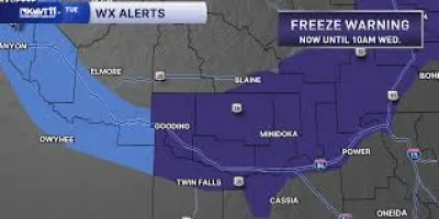 Avaionia Smith issues Freeze Watch until 10 am Wednesday