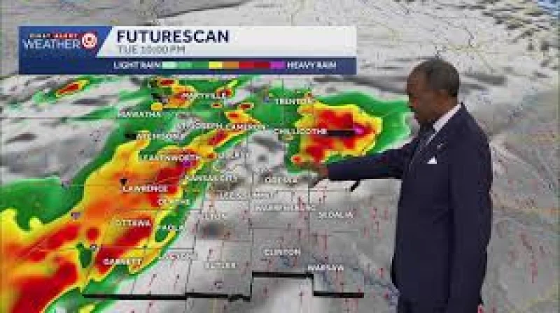 Kansas City Weather Tornado Warning shifts as rain totals reach 4 inches