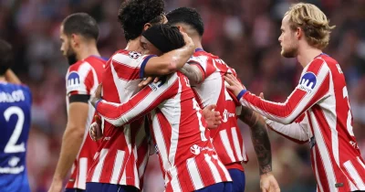 Atletico Madrid Vs Manchester United Positions shift after Leny Yoro red card in 2-0 Champions League win