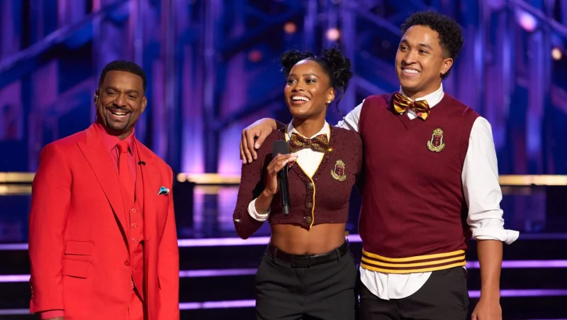Ciara Miller and Brandon Armstrong Fall on Mariah Carey Night — Who Got Eliminated On Dancing With The Stars Tonight