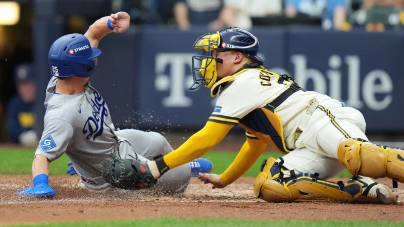 Brewers lead Dodgers 2-0 as Nlcs Game 3 shifts to Los Angeles
