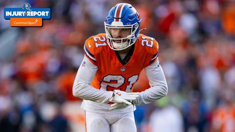Broncos Injury Report: Riley Moss questionable for Thursday Night Football, and Denver cannot afford another hit in the secondary