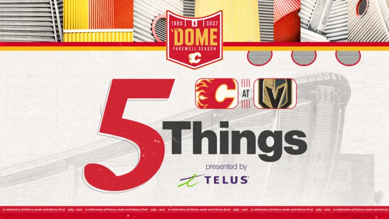 Flames Vs Golden Knights: Calgary looks to build on first win against Pacific Division leaders