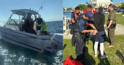 United States Coast Guard detiene a dos cubanos en Islamorada