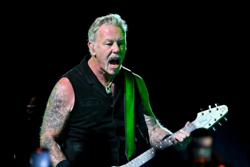 James Hetfield rebukes political stage messaging at Las Vegas Sphere