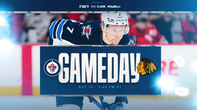 Jets Vs Blackhawks: first of four meetings at United Center sets up an early Central Division test
