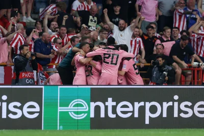 Noah Sadiki’s injury-time winner saves Sunderland from a Torreense banana peel in Europa League thriller
