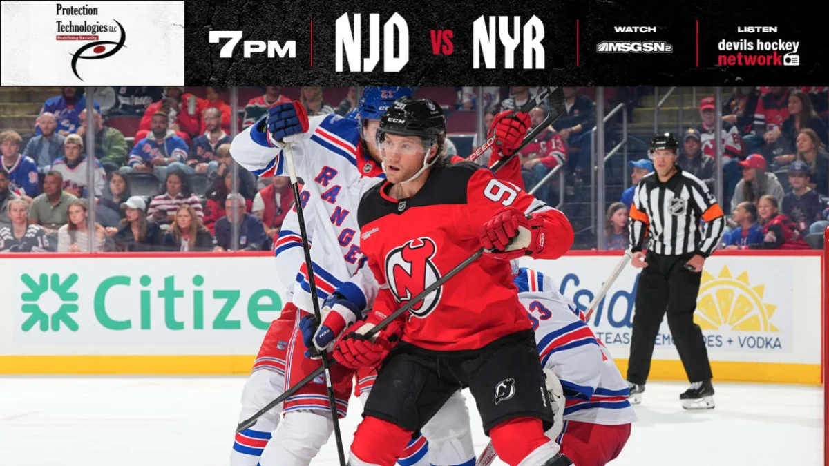 Green Ranger Vs White Ranger Rangers Vs Devils: First Hudson River rivalry meeting of the season ...
