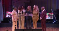Beyoncé joins Knowles-Rowland House ribbon-cutting in Houston — Blue Ivy Carter Rumi Carter Appearance