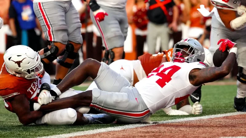 Ja'Kobi Jackson ruled out for Ohio State Vs Indiana as Buckeyes face top-five test