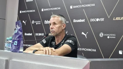 Aucas Vs Ldu Quito: Gustavo Álvarez says the next match is the most important at Gonzalo Pozo Ripalda