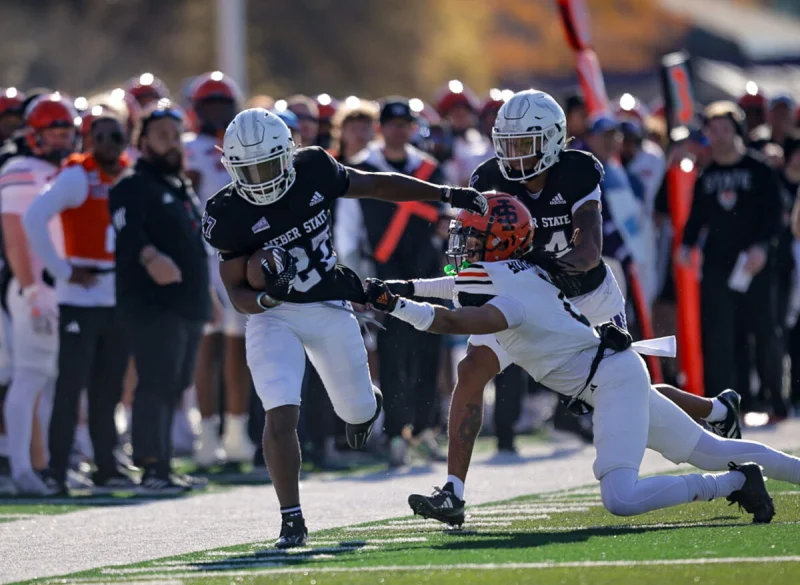No. 21 Idaho State visits Weber State for Train Bell Trophy game at Stewart Stadium — Idaho State Vs Weber State