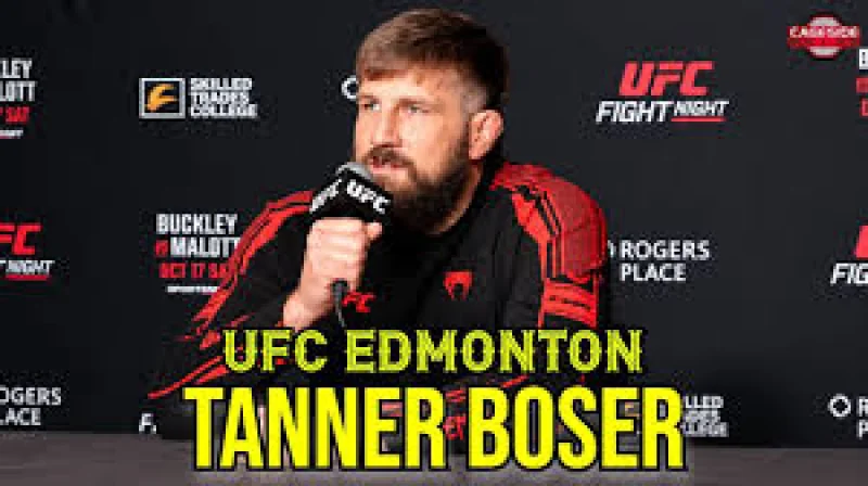 Tanner Boser says judging can turn a fight on its head as Jhonata Diniz awaits at UFC Edmonton