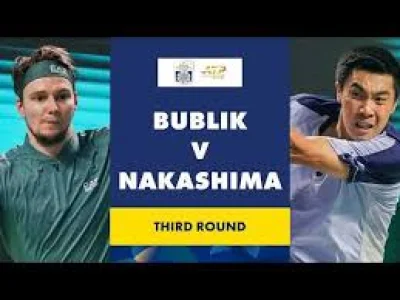 Alexander Bublik beats Nakashima after Kartal hand injury