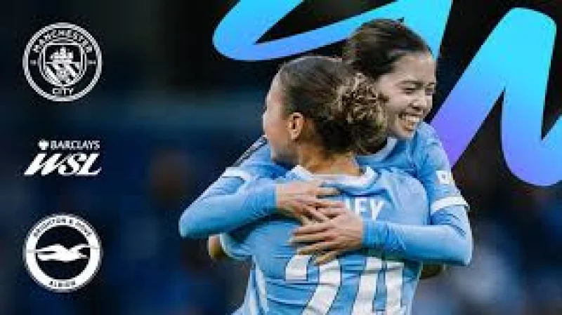 Manchester City's five wins from five set the tone as Brighton arrive at the Joie Stadium — Man City Vs Brighton