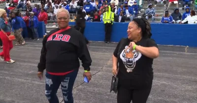 Rho Psi Alumni Chapter tops $1 million in lifetime giving at TSU pep rally — Morgan State Vs Tennessee State