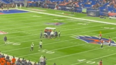 Service member falls during Alamodome rappel before Utsa football game