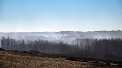 Wade Rutland says Canadian Forces Base fire moved 1 kilometre in 30 seconds