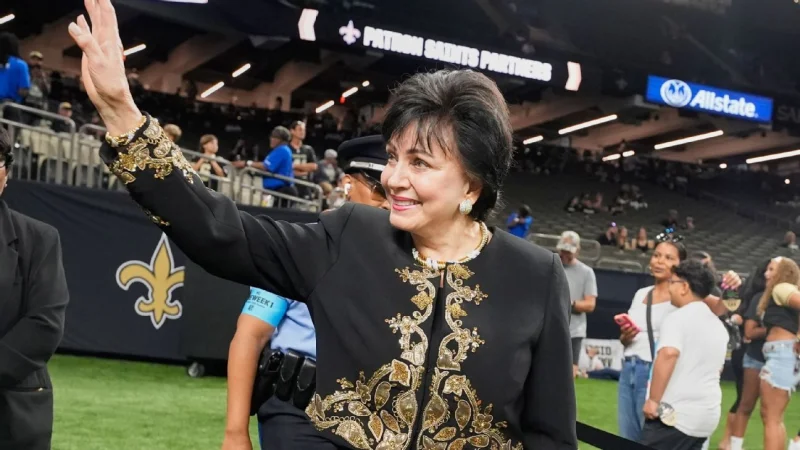 Gayle Benson backs Kellen Moore after Saints' 1-4 start