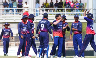 Nepal's 10-run win over Oman secured sixth place in Icc Cwc League 2