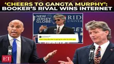 Justin Murphy makes 1972 GOP Senate bid viral in debate — Justin Murphy Cory Booker Debate
