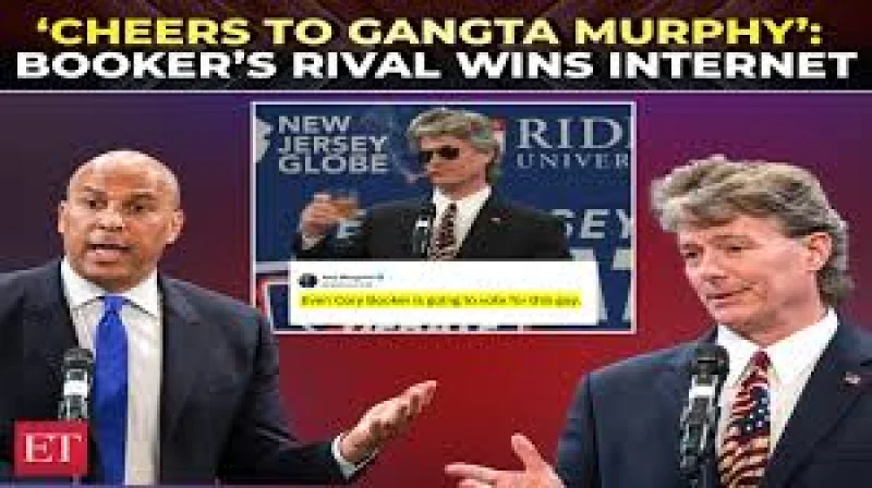 Justin Murphy makes 1972 GOP Senate bid viral in debate — Justin Murphy Cory Booker Debate