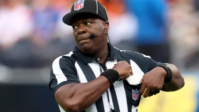 Larry Smith carted off after Wembley slip - the Larry Smith Referee story is a reminder that officials are human
