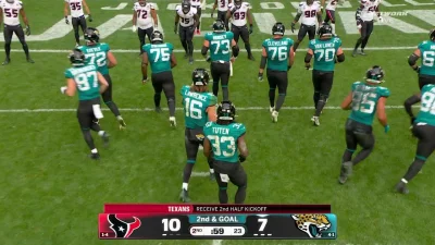 Trevor Lawrence's touchdown pass to Bhayshul Tuten gives Jacksonville its first lead in London — Packers Vs Cowboys