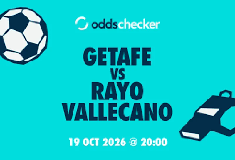 Rayo Vallecano moneyline shortened from +225 to +155 as Getafe Vs Rayo heads to the Coliseum
