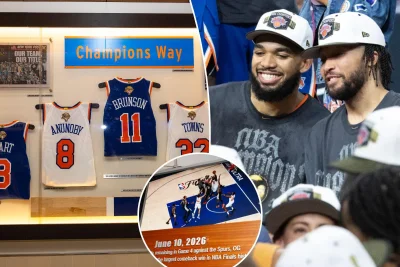 New York Knicks to raise championship banner before opening night at Madison Square Garden