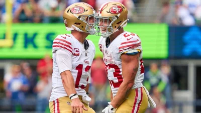 Brock Purdy over 30.5 pass attempts stands out for Commanders-49ers — Odafe Oweh