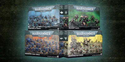 Warhammer Community Reveals 4 Battleforce Boxes for Christmas