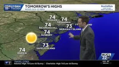Michelle McCormick tracks Wjcl low with 40% formation chance