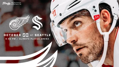 Red Wings Vs Kraken: Detroit carry four-game point streak into Seattle road test